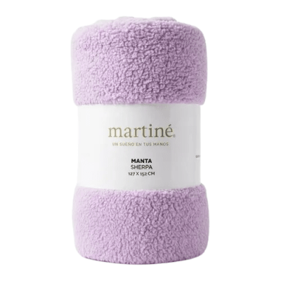 MANTA MARTINÉ SHERPA LISA OSITO PELUCHE ROLLED3