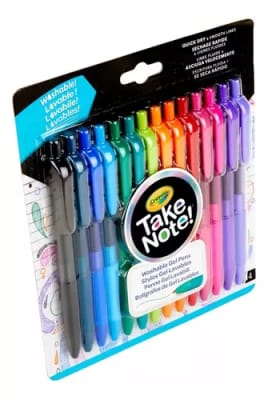 BOLÍGRAFO GEL LAVABLE TAKENOTE 14 UND CRAYOLA