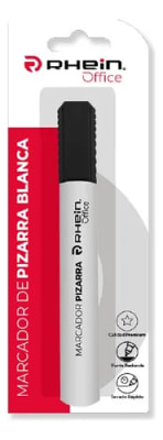 MARCADOR DE PIZARRA BLANCA PUNTA REDONDA NEGRO  RHEIN1