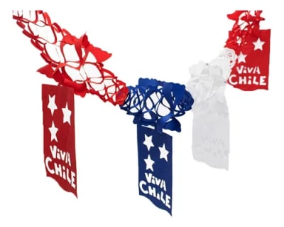 GUIRNALDA 18 VIVA CHILE 2MTS EN BOLSA CON HEADER1