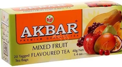 TÉ NEGRO MIXED FRUITS  AKBAR 20 BOL