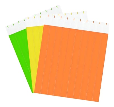 BRAZALETE PARA EVENTOS 60 UNI ADETEC