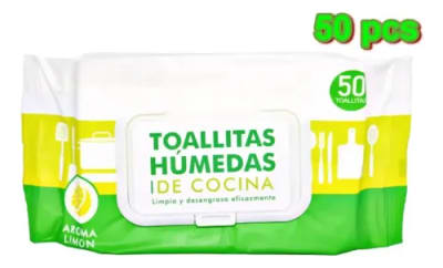TOALLA DE COCINA LIMON 50 UNIDADES RITMO CLEAN