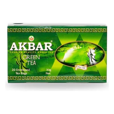 TÉ AKBAR GREEN TEA 20BL