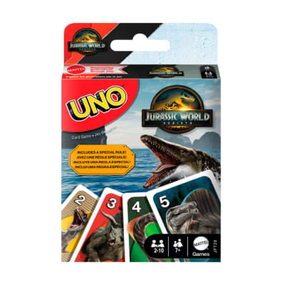 UNO JURASSIC WORLD MATTEL1