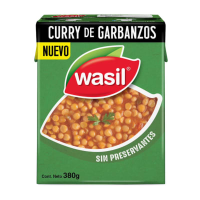 CURRY DE GARBANZOS 380G