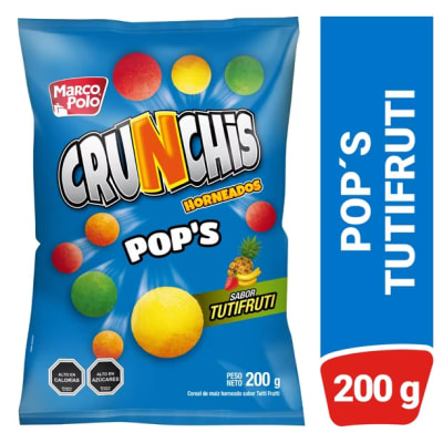 CRUNCHIS POP TUTIFRUTI 200G1