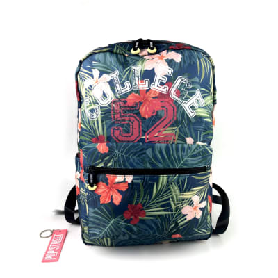 MOCHILA JUVENIL POP STREET VARSITY FLOWERS