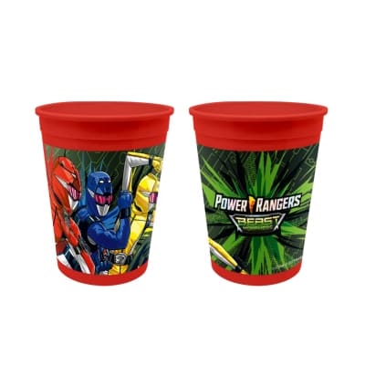 VASO 320 ML POWER RANGERS1