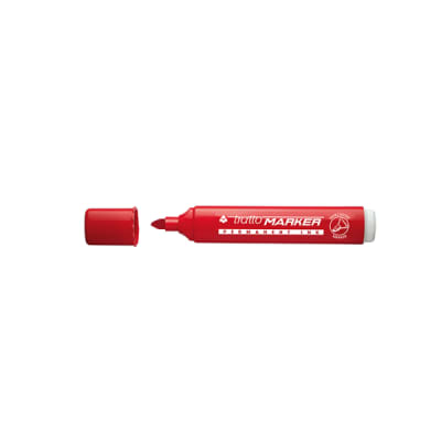 MARCADOR MARKER PERMANENTE ROJO1