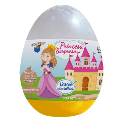 DIVERTOY HUEVO PRINCESA SORPRESA1