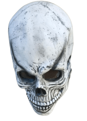 MÁSCARA CALAVERA GOMA