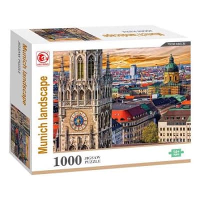 PUZZLE 1000PCS DIS. PAISAJES SURT. 23X19X6CM1