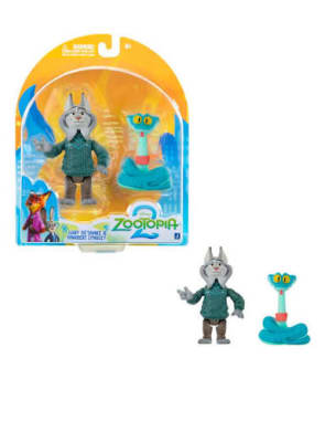 ZOOTOPIA FIGURAS PACK DE 2 DE 8 CM