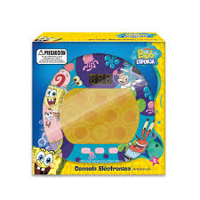 CONSOLA ELECTRONICA ANTISTRESS SPONGE BOB
