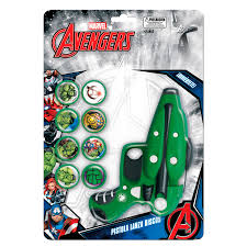 PISTOLA LANZA DISCO AVENGERS MARVEL