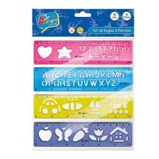 REGLA CON DISEÑO 15  CM