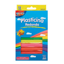 PLASTICINA PROARTE 12 COLORES REDONDA1