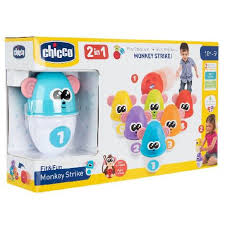 Juguetes de Bolos Monkey Strike Chicco