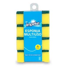 ESPONJA LISA x 4- IMPEKE1
