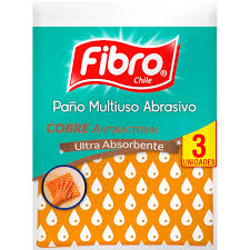 PAÑO MULTIUSO ABRASIVO COBRE FIBRO