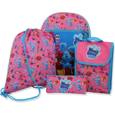 PAQUETE DE 5 MOCHILAS ROSAS DE BLUE'S CLUES1