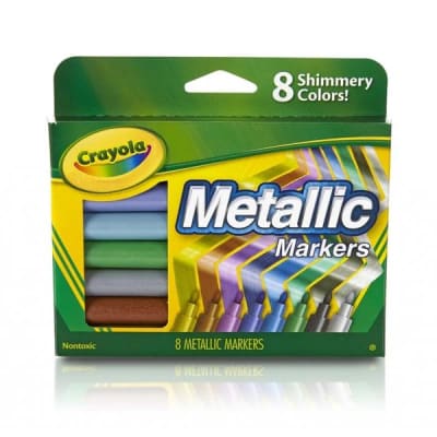 MARCADORES METÁLICOS 8 UNIDADES CRAYOLA1