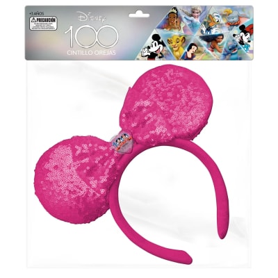 CINTILLO OREJAS ROSADO MINNIE DISNEY 100