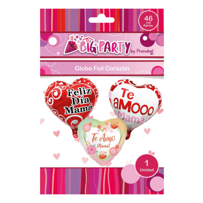 GLOBO FOIL CORAZON