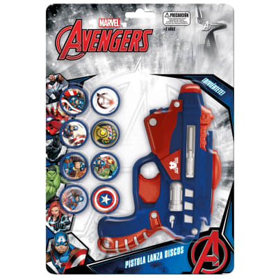 PISTOLA LANZA DISCO AVENGERS MARVEL