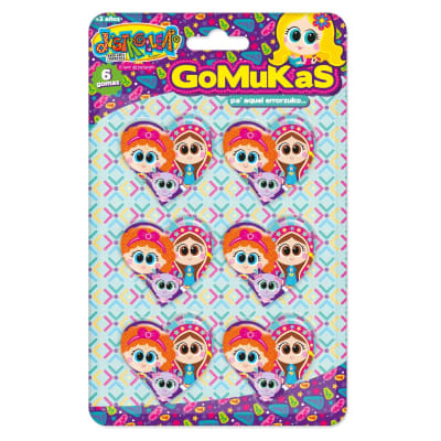 SET SORPRESAS 6 GOMAS DISTROLLER