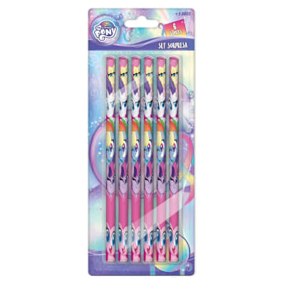 6 LAPICES MY LITTLE PONY1