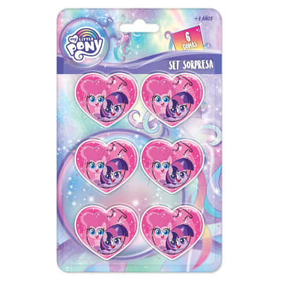 SET SORPRESAS 6 GOMAS MY LITTLE PONY1