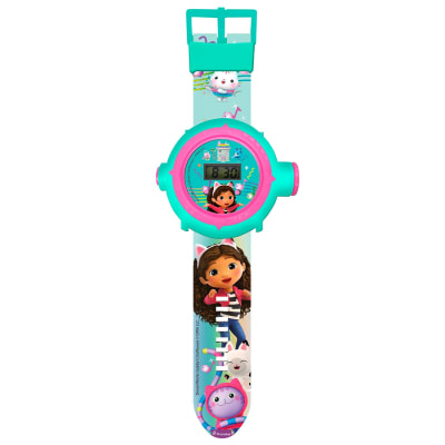 RELOJ PROYECTOR 24 IMAGENES LA CASA DE GABBY