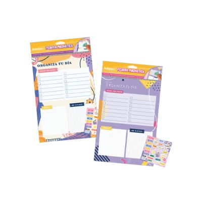 PIZARRA MAGNÉTICA PLANNER ADETEC - DISEÑO JUVENIL