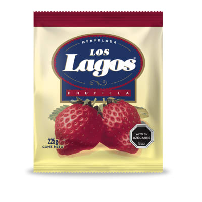 MERMELADA LOS LAGOS FRUTILLA 225GR