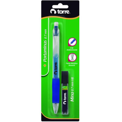 BL. PORTAMINAS 0,7MM + MINAS TORRE1