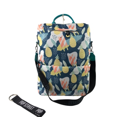 MOCHILA JUVENIL POP STREET YUM VERDE