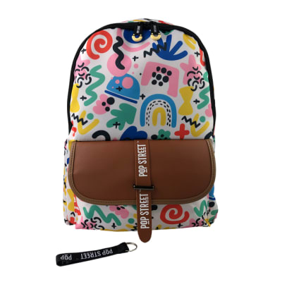 MOCHILA JUVENIL POP STREET YUM VAR CAFÉ1