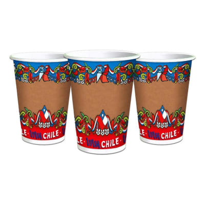 VASO VIVA CHILE 6 UNI