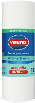 BOLSA RECICLADA FRESH BLANCA 50X70 VIRUTEX1