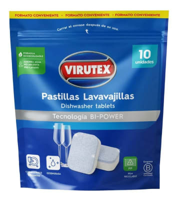 PASTILLAS LAVAVAJILLASDOYPACK 10 UNID VIRUTEX1
