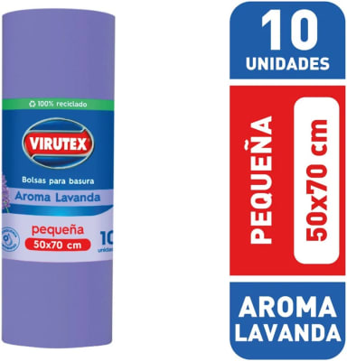 BOLSA RECICLADA LAVANDA 50x70 VIRUTEX1