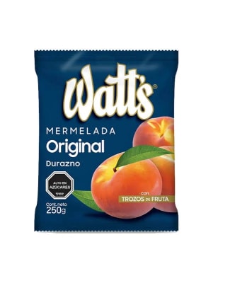 MERMELADA LOS LAGOS DURAZNO 225GR WATTS1