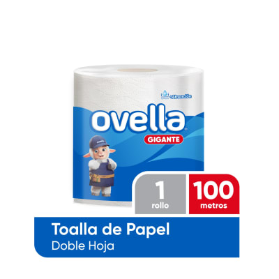 Toalla Ovella Doble Hoja 6 x 1 x 100 mts.