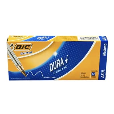 BOLIGRAFOS CRISTAL MEDIUM BLUE BOX 121