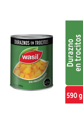 DURAZNO TROCITOS WASIL 590GR