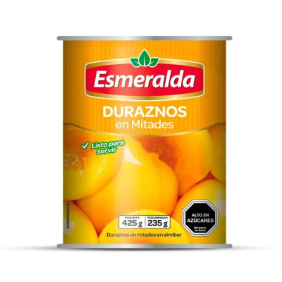 DURAZNOS EN MITADES ESMERALDA 425 g