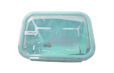 CONTENEDOR HERMETICO VIDRIO RECT. 1,500 ML