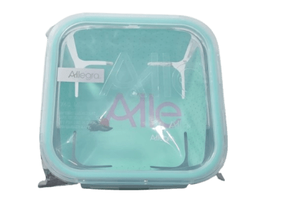 CONTENEDOR HERMETICO VIDRIO CUADRADO 740ML